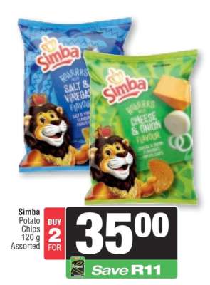 SIMBA POTATO CHIPS