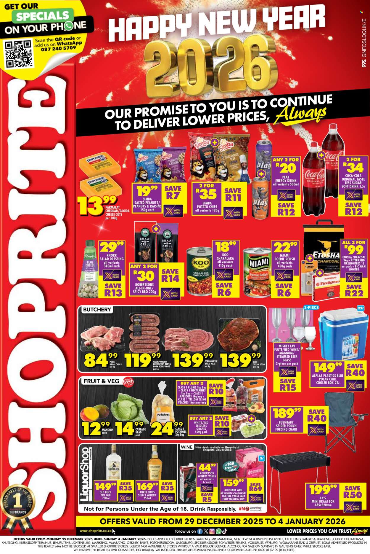 Shoprite specials - 29/12/2025 - 04/01/2026. Page 1