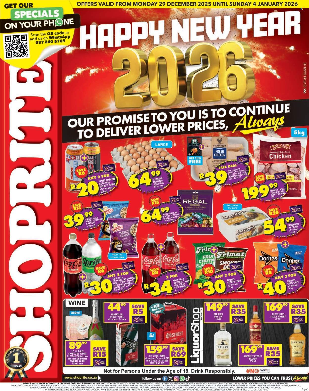 Shoprite specials - 29/12/2025 - 04/01/2026. Page 1
