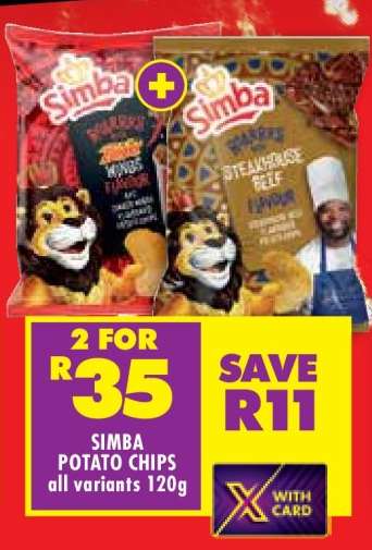 SIMBA POTATO CHIPS