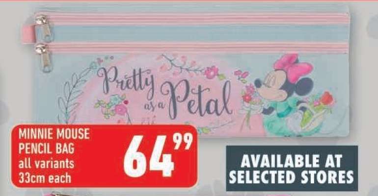 MINNIE MOUSE PENCIL BAG
