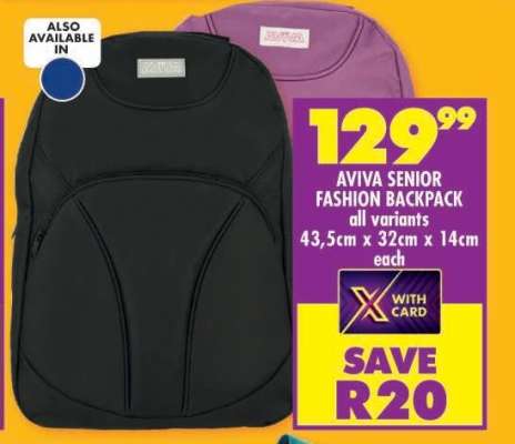 AVIVA SENIOR FASHION BACKPACK