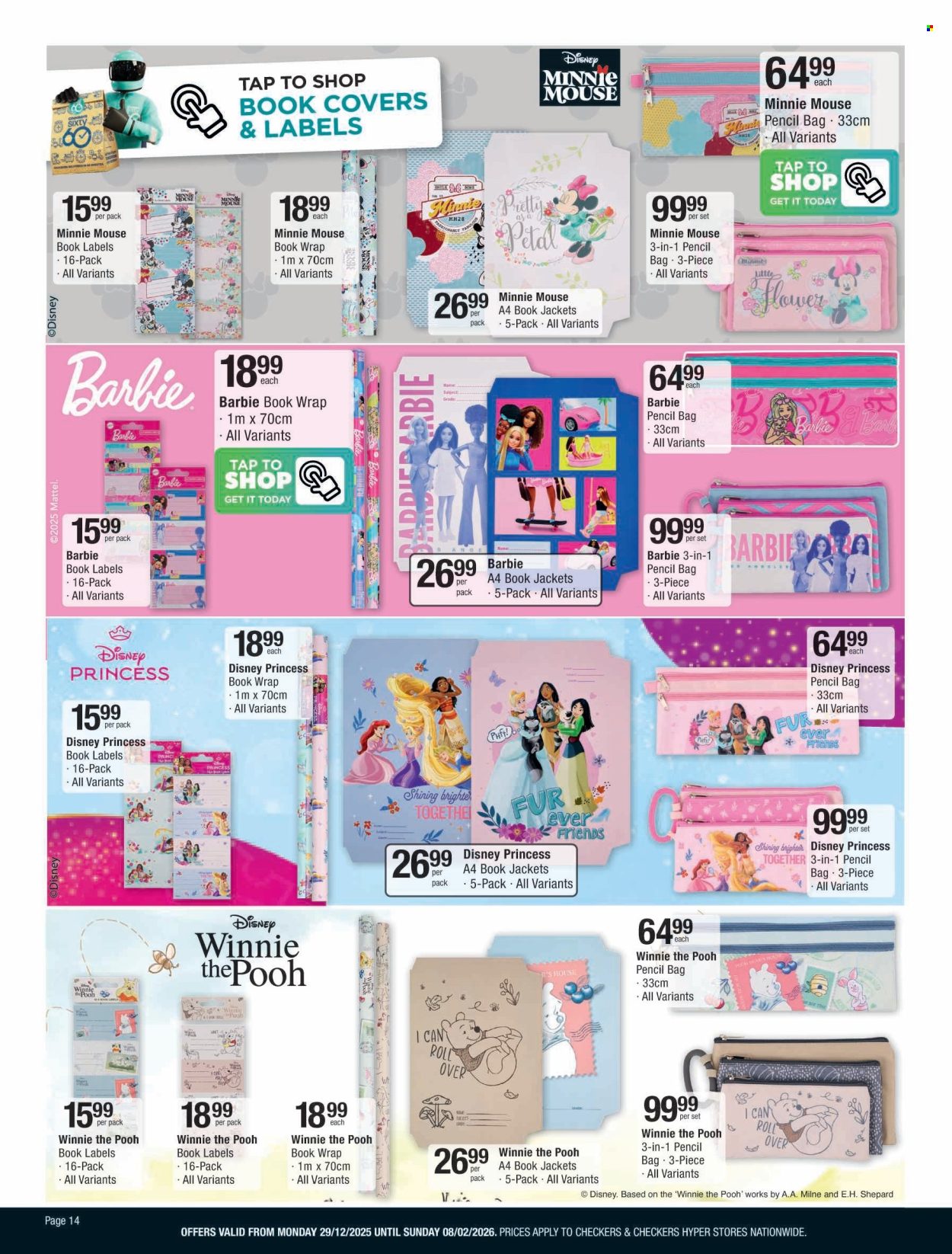 Checkers specials - 29/12/2025 - 08/02/2026. Page 14