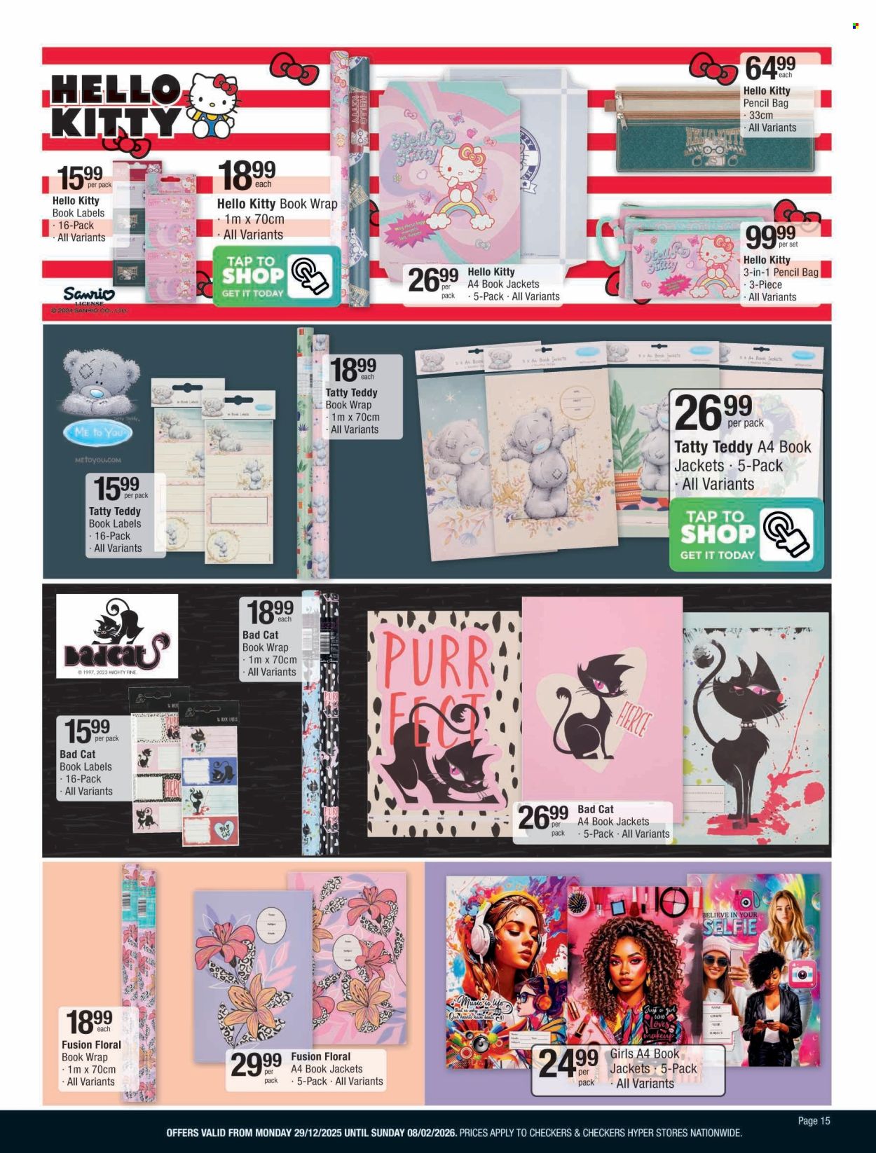 Checkers specials - 29/12/2025 - 08/02/2026. Page 15