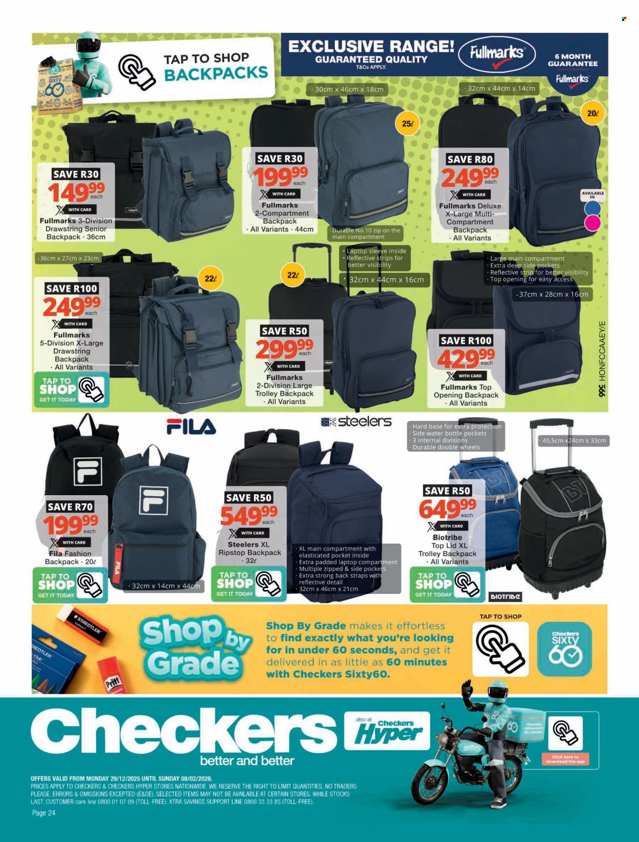 Checkers specials - 29/12/2025 - 08/02/2026. Page 24