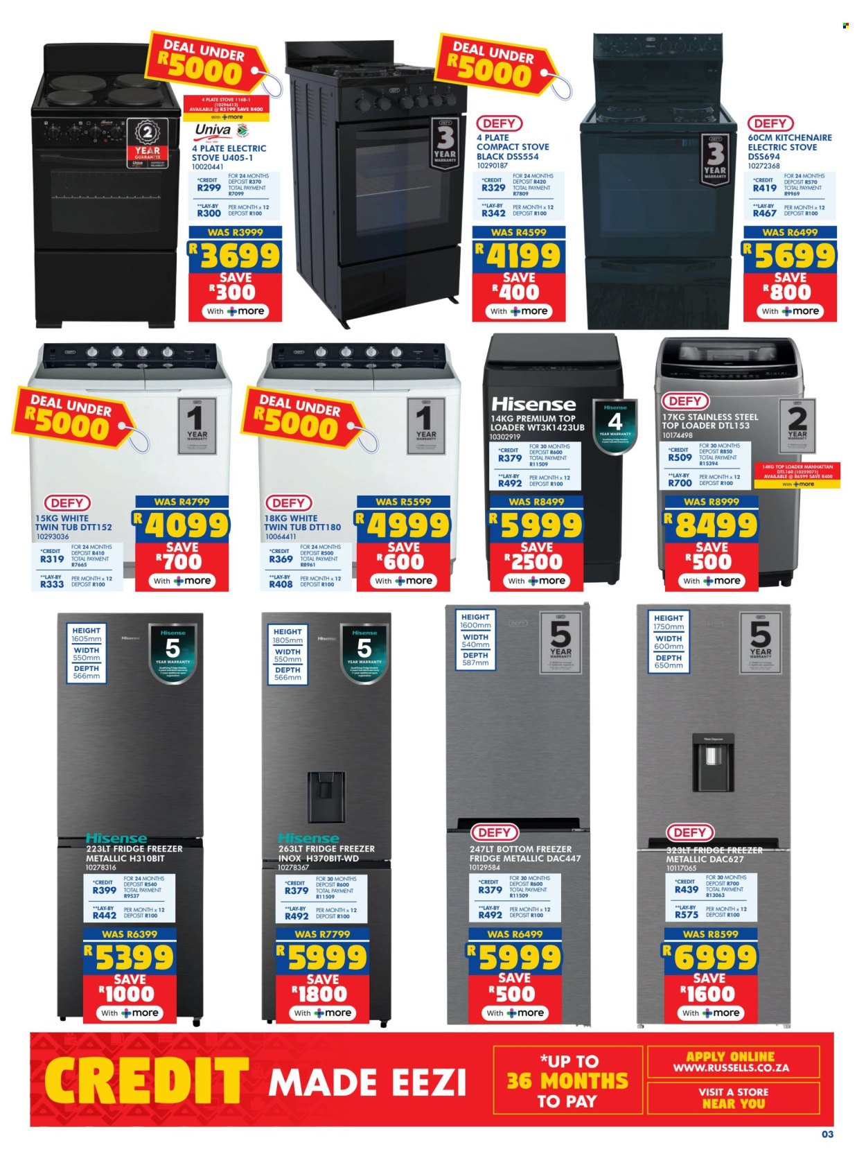 Russells specials - 29/12/2025 - 14/01/2026. Page 2