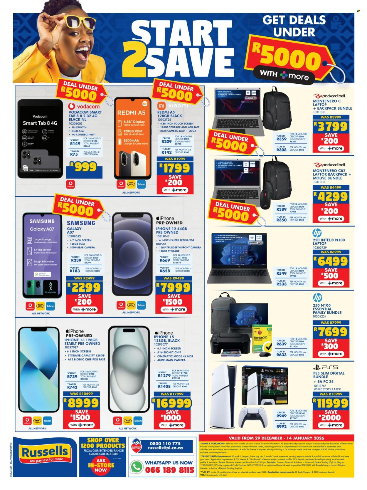 Russells specials - 29/12/2025 - 14/01/2026. Page 9
