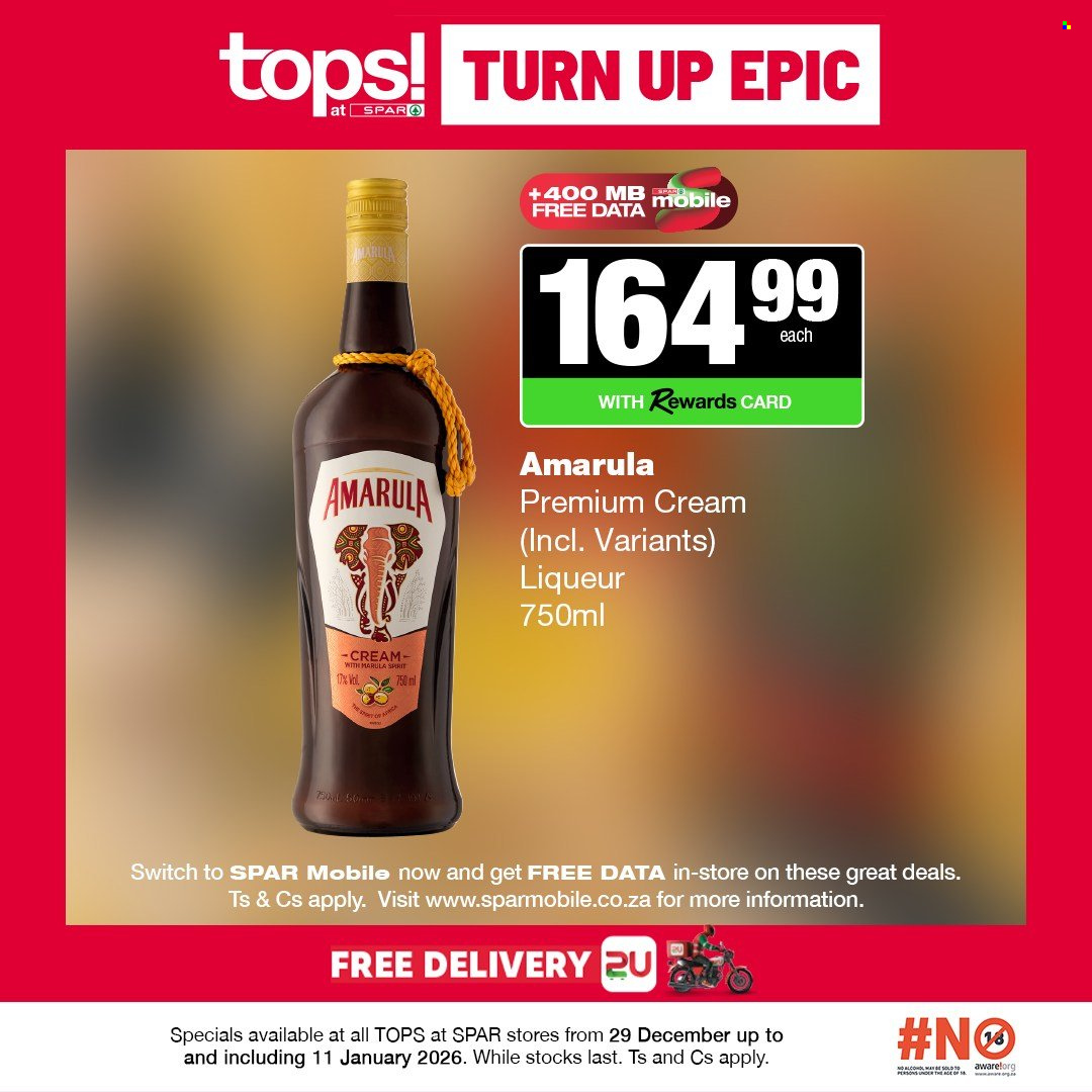 TOPS at SPAR specials - 29/12/2025 - 11/01/2026. Page 3