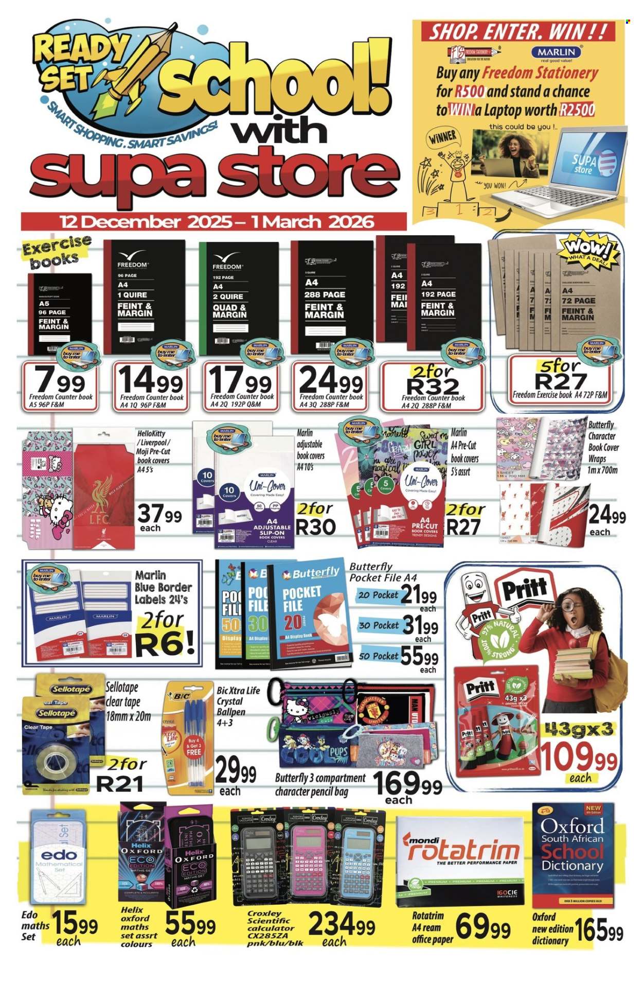 Supa Store specials - 12/12/2025 - 01/03/2026. Page 1