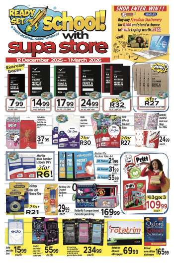 Supa Store catalogue  - 12/12/2025 - 01/03/2026.