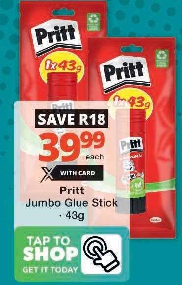Pritt Jumbo Glue Stick