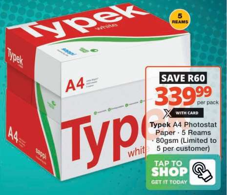 Typek A4 Photostat Paper