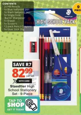 Staedtler High School Stationery Set - 9-Piece