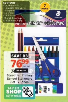 Staedtler Primary School Stationery Set - 7 Piece