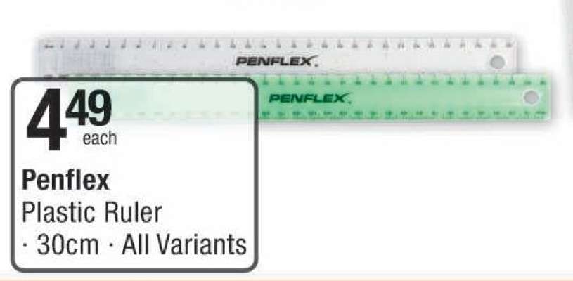 PENFLEX PLASTIC RULER