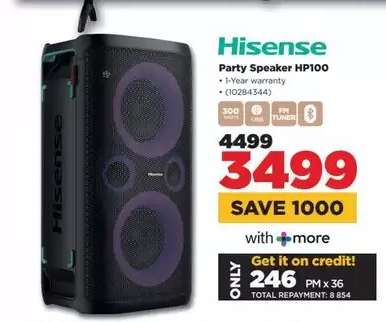 Hisense Party Speaker HP100