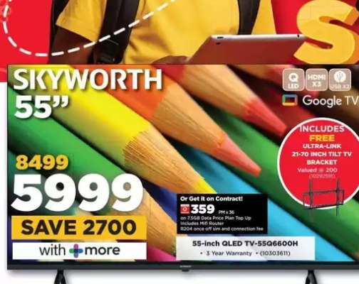 SKYWORTH 55"