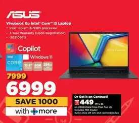 ASUS Vivobook Go Intel Core i3 Laptop