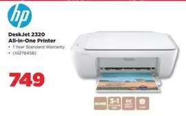 HP DeskJet 2320 All-In-One Printer