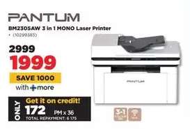 PANTUM BM2305AW 3 in 1 MONO Laser Printer