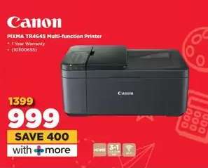 Canon PIXMA TR4645 Multi-function Printer