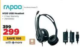 Rapoo H120 USB Headset