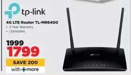 tp-link 4G LTE Router TL-MR6400