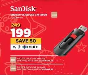 SanDisk Cruzer Glide USB 3.0 128GB