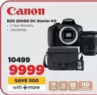 Canon EOS 2000D DC Starter Kit