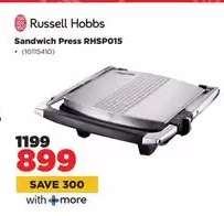 Russell Hobbs Sandwich Press RHSP015
