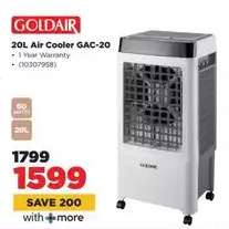 Goldair 20L Air Cooler GAC-20