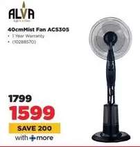 Alva 40cm Mist Fan ACS305