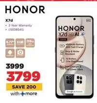 HONOR X7d