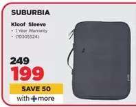 SUBURBIA Kloof Sleeve