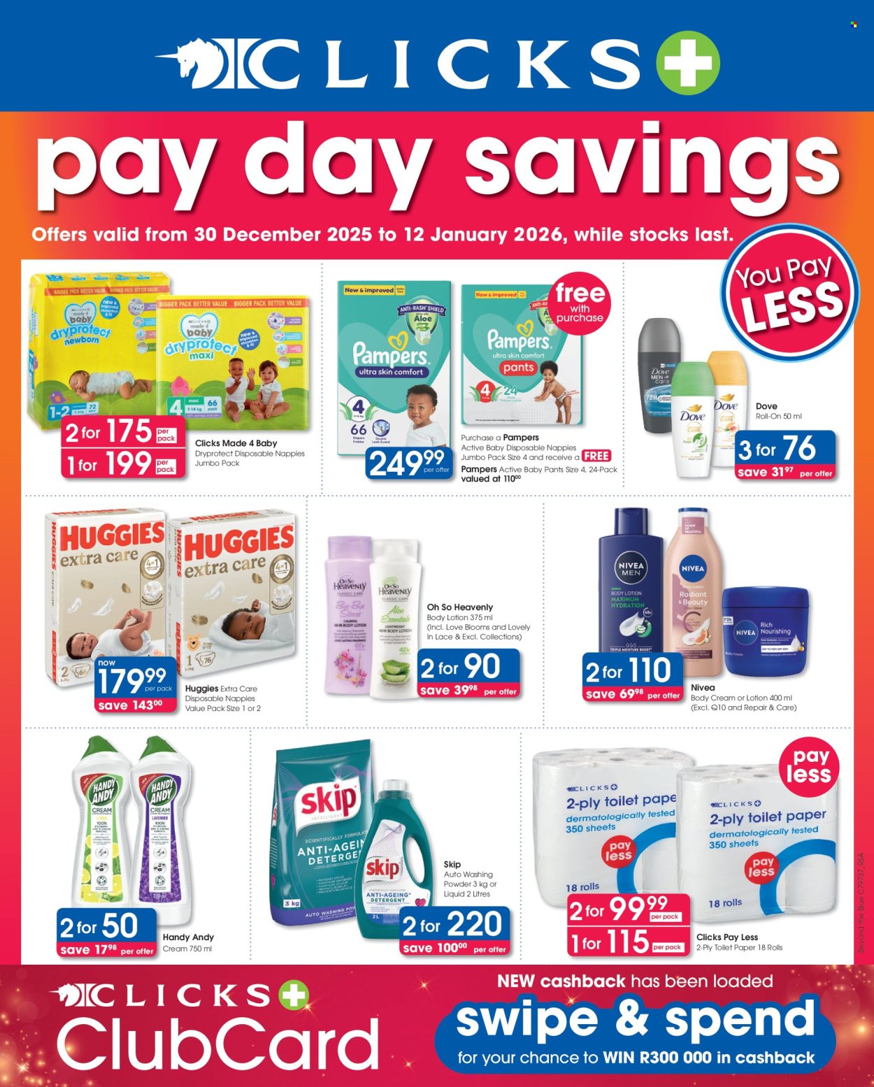 Clicks specials - 30/12/2025 - 12/01/2026. Page 1