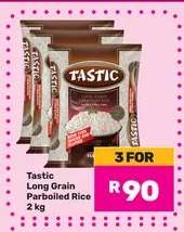 Tastic Long Grain Parboiled Rice