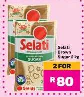 Selati Brown Sugar 2 kg