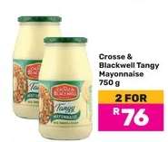 CROSSE & BLACKWELL TANGY MAYONNAISE