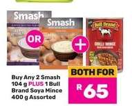 Smash & Bull Brand Soya Mince Combo