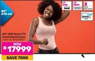 85" UHD Smart TV