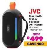 JVC Bluetooth Trolley Speaker (XS-N1215B)