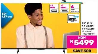 50" UHD 4K Smart TV (50A6Q)