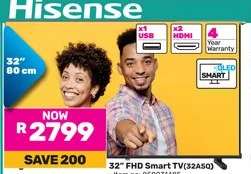 Hisense 32" FHD Smart TV (32A50)