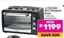 LOGIK 26 L Compact Oven