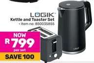 LOGIK Kettle and Toaster Set