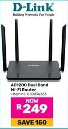 D-Link AC1200 Dual Band Wi-Fi Router