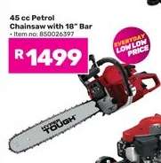 45 cc Petrol Chainsaw with 18" Bar