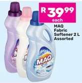 MAQ Fabric Softener 2 L Assorted
