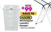 Addis Rectangular Laundry Hamper