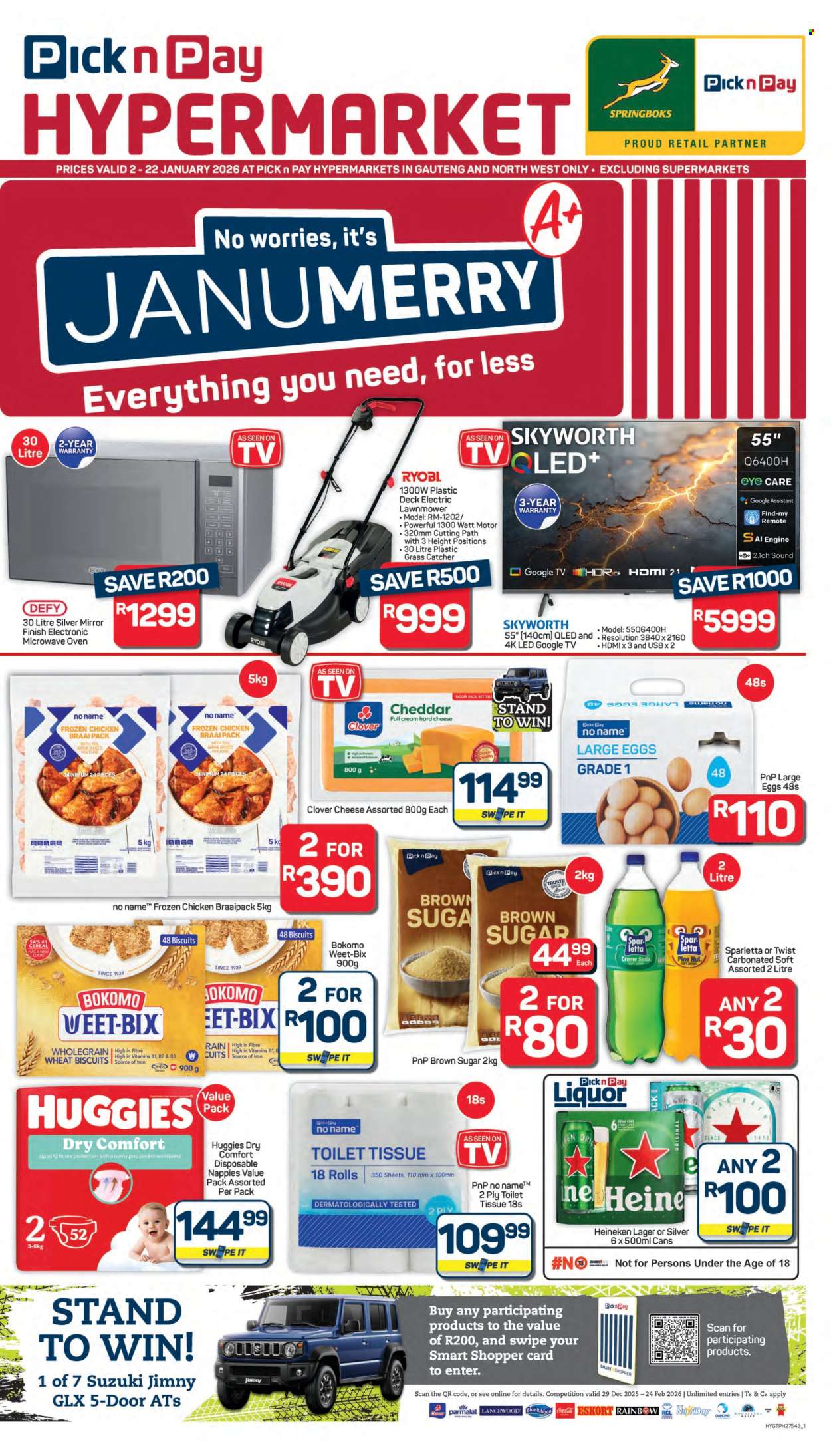Pick n Pay Hypermarket specials - 02/01/2026 - 22/01/2026. Page 1